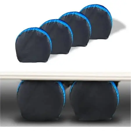 4 Pack Waterproof Anti-UV Snow Sun Rain Tire Covers